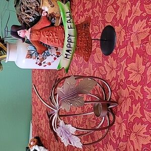 Fall tea light candle holder bundle